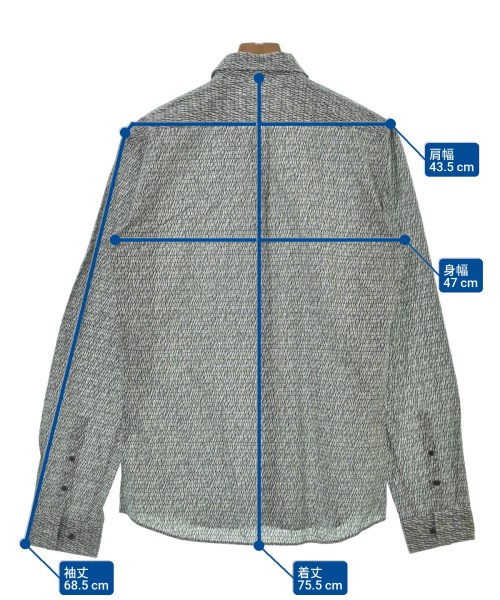 HUGO BOSS（ヒューゴボス）カジュアルシャツ 白 サイズ:M メンズ/2200674087019