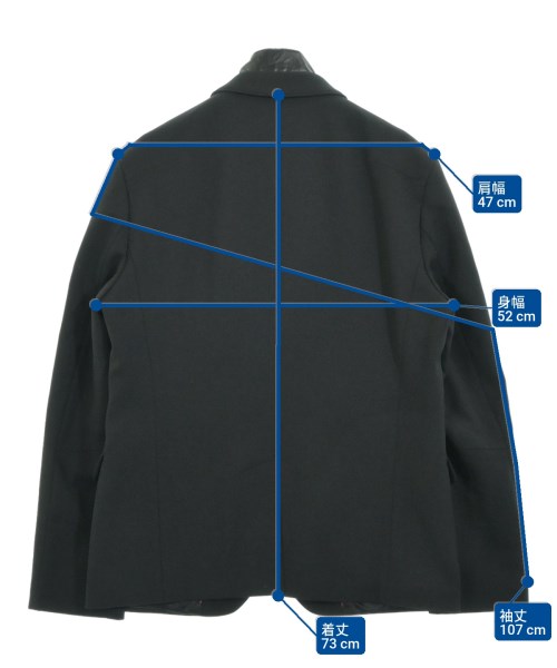 HUGO BOSS（ヒューゴボス）ジャケット 黒 サイズ:52(XXL位) メンズ/2200681273016