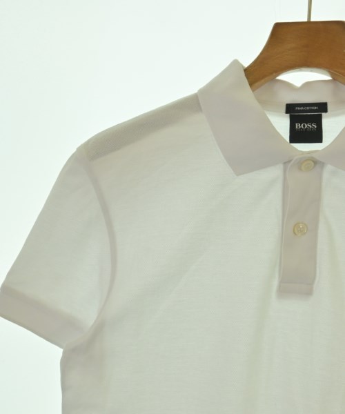 HUGO BOSS（ヒューゴボス）ポロシャツ 白 サイズ:S メンズ/2200689297274