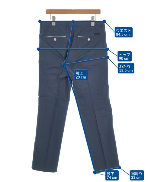 HUGO BOSS（ヒューゴボス）スラックス 紺 サイズ:48(L位) メンズ/2200696157035