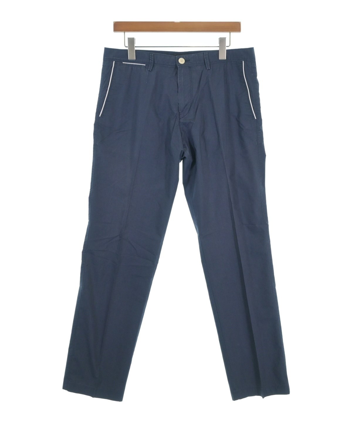 HUGO BOSS（ヒューゴボス）スラックス 紺 サイズ:48(L位) メンズ