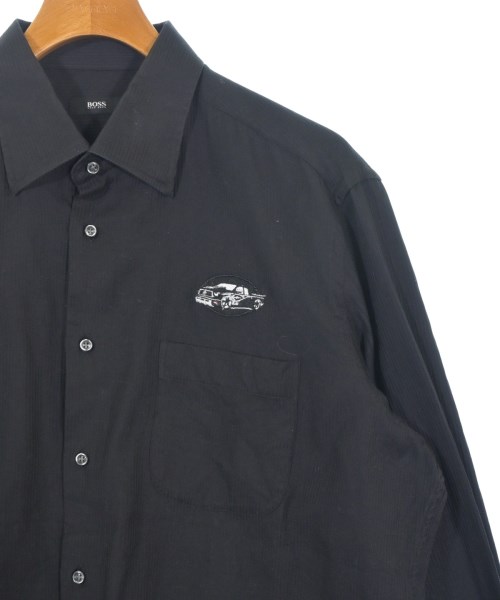 HUGO BOSS（ヒューゴボス）カジュアルシャツ 黒 サイズ:16 1/2(XL位) メンズ/2200698524057