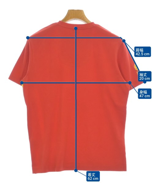 HUGO BOSS（ヒューゴボス）Tシャツ・カットソー 赤 サイズ:S メンズ/2200699739092