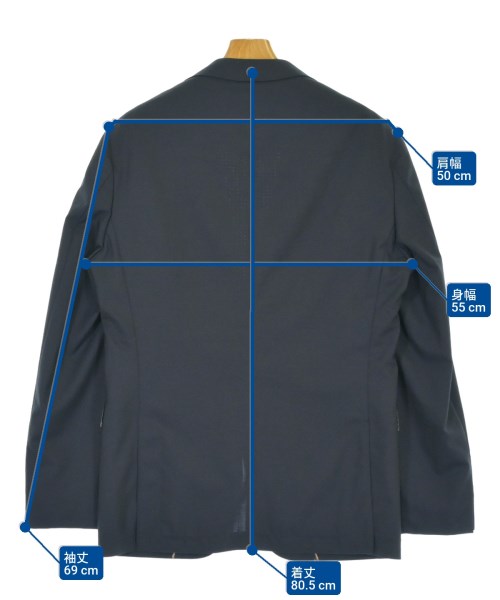 HUGO BOSS（ヒューゴボス）テーラードジャケット 紺 サイズ:48(L位) メンズ/2200700026036