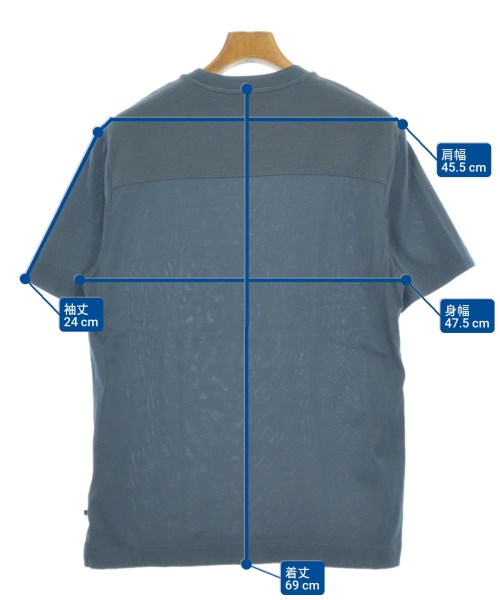 HUGO BOSS（ヒューゴボス）Tシャツ・カットソー 青 サイズ:M メンズ/2200697676160
