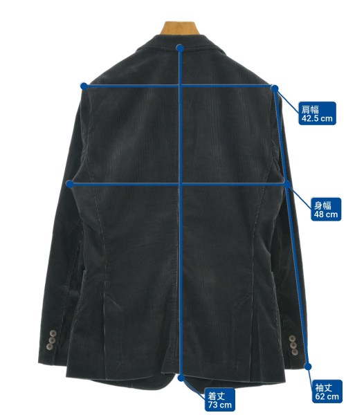 HUGO BOSS（ヒューゴボス）テーラードジャケット グレー サイズ:44(S位) メンズ/2200650535022