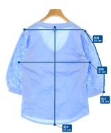 HUGO BOSS（ヒューゴボス）Tシャツ・カットソー 青 サイズ:S レディース/2200656344024