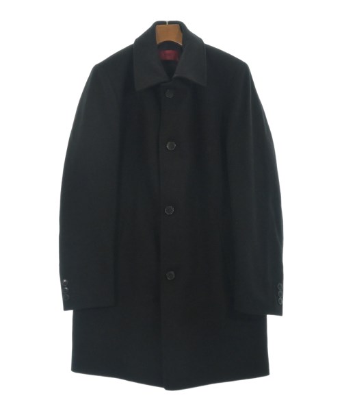 HUGO BOSS(ヒューゴボス)ステンカラーコート 黒 サイズ:48(L位)/2200656900022