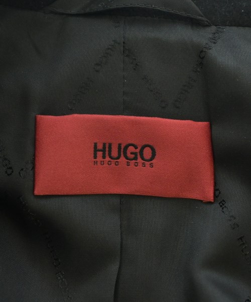 HUGO BOSS（ヒューゴボス）ステンカラーコート 黒 サイズ:48(L位) メンズ/2200656900022