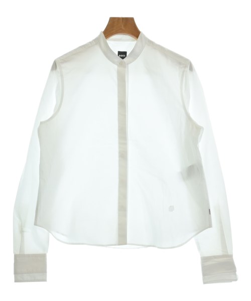 HUGO BOSS(ヒューゴボス)カジュアルシャツ 白 サイズ:38(S位)/2200659968050