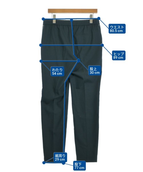 HUGO BOSS（ヒューゴボス）スラックス 緑 サイズ:42(M位) レディース/2200655433071