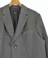 HUGO BOSS（ヒューゴボス）チェスターコート グレー サイズ:54(XXL位) メンズ/2200658095283