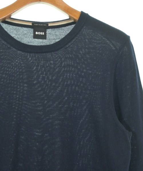 HUGO BOSS（ヒューゴボス）ニット・セーター 紺 サイズ:S メンズ/2200659388063