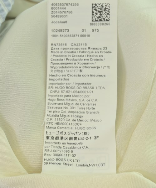 HUGO BOSS（ヒューゴボス）カジュアルジャケット 青 サイズ:36(XS位) レディース/2200711152229