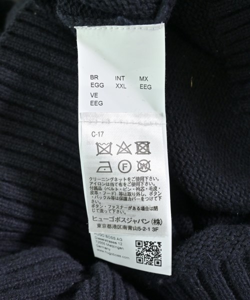 HUGO BOSS（ヒューゴボス）ニット・セーター 紺 サイズ:XXL メンズ/2200714461076