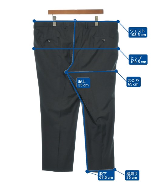 HUGO BOSS（ヒューゴボス）スラックス 黒 サイズ:58(XXXL位) メンズ/2200717493104