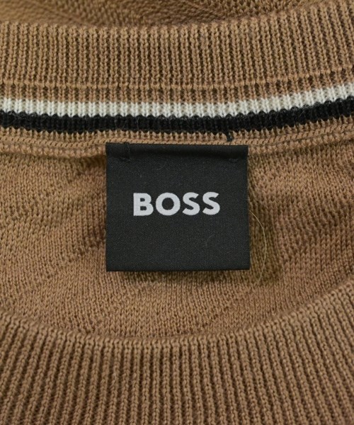 HUGO BOSS（ヒューゴボス）ニット・セーター ベージュ サイズ:M メンズ/2200718363031