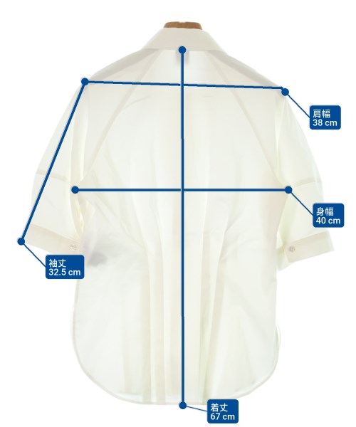 HUGO BOSS（ヒューゴボス）カジュアルシャツ 白 サイズ:38(S位) レディース/2200631807025