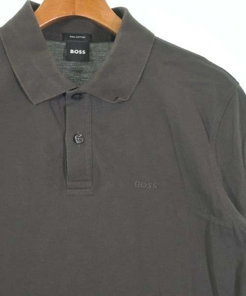 HUGO BOSS（ヒューゴボス）ポロシャツ グレー サイズ:L メンズ/2200634635052