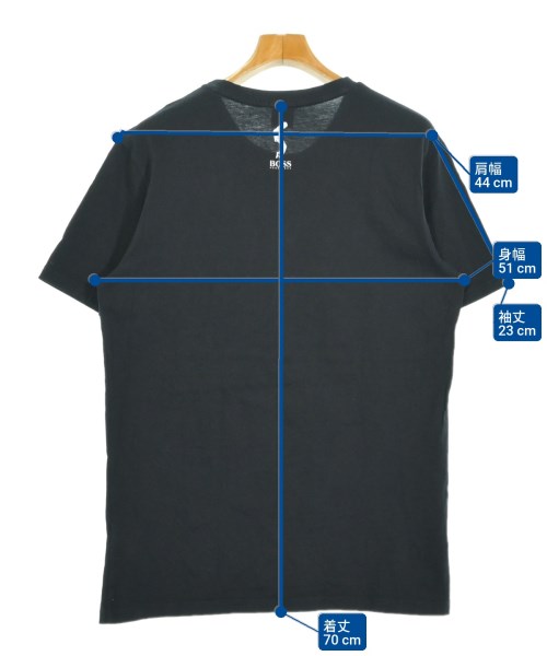 HUGO BOSS（ヒューゴボス）Tシャツ・カットソー 黒 サイズ:L メンズ/2200644650359
