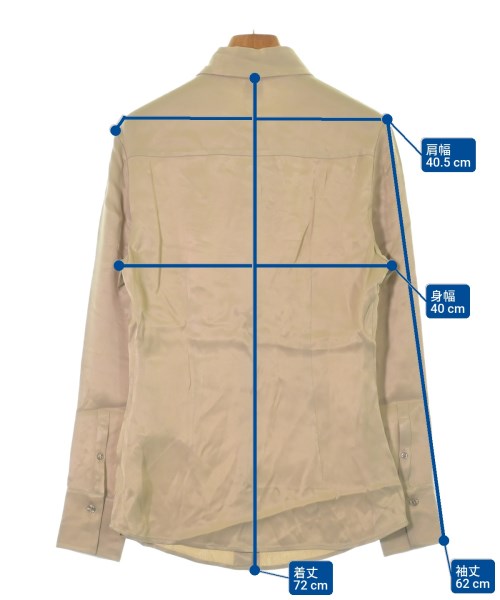 HUGO BOSS（ヒューゴボス）カジュアルシャツ ベージュ サイズ:36(XS位) レディース/2200646410012