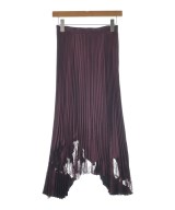 HUGO BOSS（ヒューゴボス）ひざ丈スカート 紫 サイズ:34(XS位) レディース/2200646410036