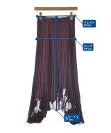 HUGO BOSS（ヒューゴボス）ひざ丈スカート 紫 サイズ:34(XS位) レディース/2200646410036