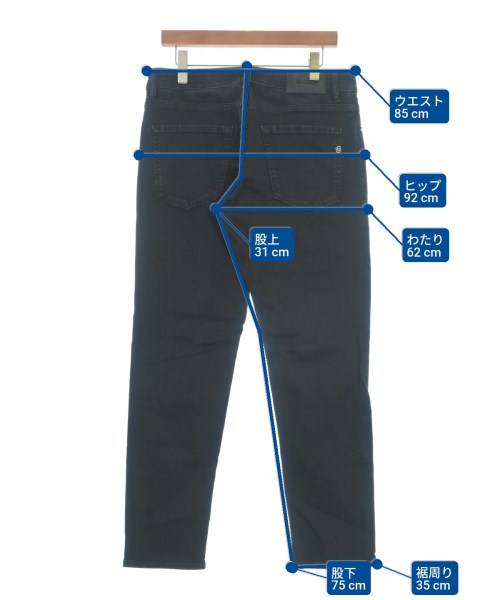 HUGO BOSS（ヒューゴボス）デニムパンツ 黒 サイズ:32(L位) メンズ/2200639926063