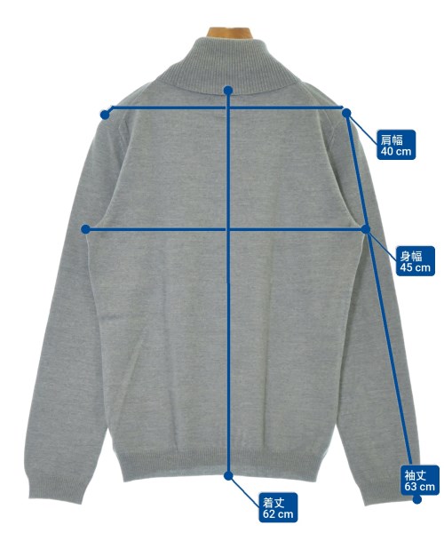 HUGO BOSS（ヒューゴボス）ニット・セーター グレー サイズ:S メンズ/2200651138031