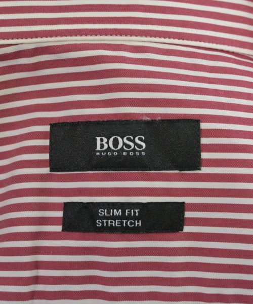 HUGO BOSS（ヒューゴボス）カジュアルシャツ 赤 サイズ:40(M位) メンズ/2200652719079