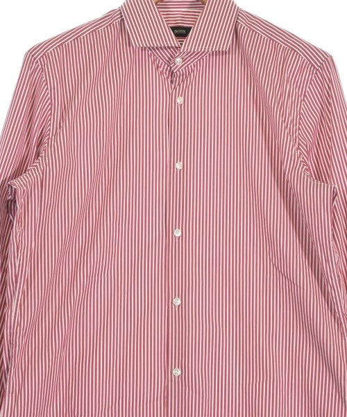 HUGO BOSS（ヒューゴボス）カジュアルシャツ 赤 サイズ:40(M位) メンズ/2200652719079