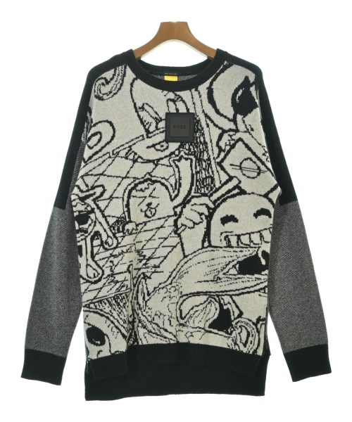 HUGO BOSS(ヒューゴボス)ニット・セーター 黒 サイズ:M/2200653040035