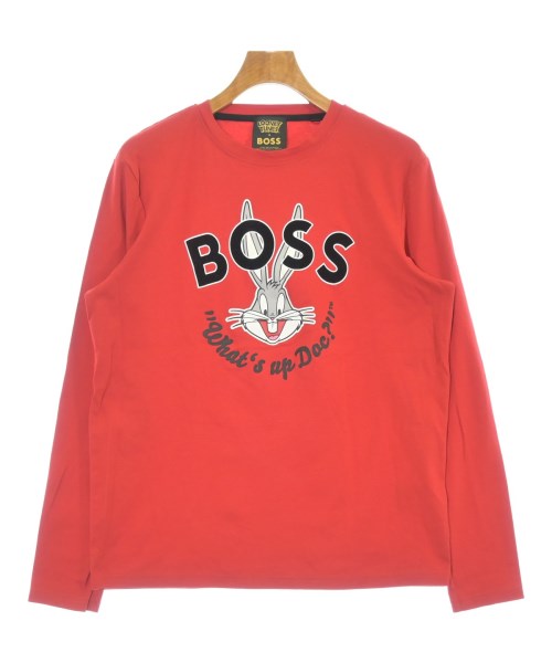 HUGO BOSS(ヒューゴボス)Tシャツ・カットソー 赤 サイズ:M/2200653040042