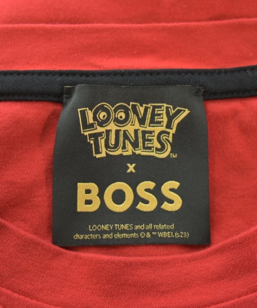 HUGO BOSS（ヒューゴボス）Tシャツ・カットソー 赤 サイズ:M メンズ/2200653040042