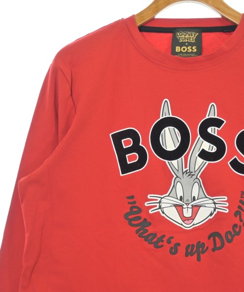 HUGO BOSS（ヒューゴボス）Tシャツ・カットソー 赤 サイズ:M メンズ/2200653040042
