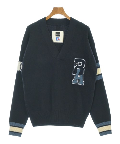 HUGO BOSS(ヒューゴボス)ニット・セーター 紺 サイズ:M/2200653040059