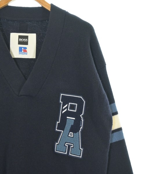 HUGO BOSS（ヒューゴボス）ニット・セーター 紺 サイズ:M メンズ/2200653040059