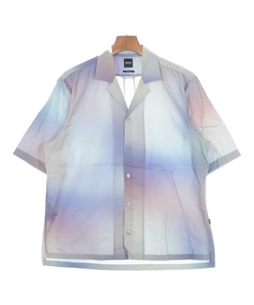 HUGO BOSS(ヒューゴボス)カジュアルシャツ グレー サイズ:M/2200653040066