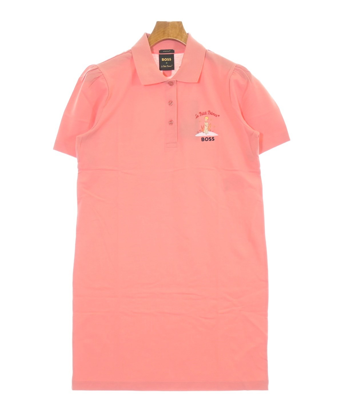 HUGO BOSS（ヒューゴボス）ポロシャツ ピンク サイズ:M メンズ
