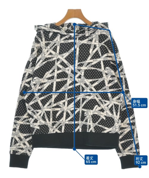 HUGO BOSS（ヒューゴボス）パーカー 黒 サイズ:S レディース/2200653040141