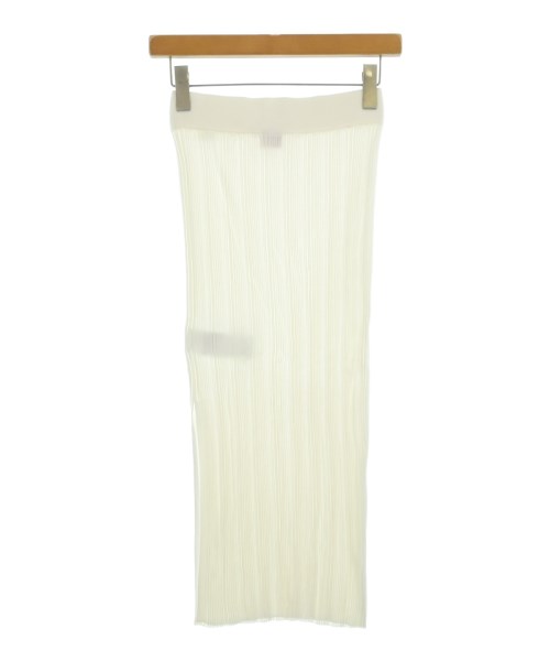 HUGO BOSS（ヒューゴボス）ロング・マキシ丈スカート 白 サイズ:S レディース/2200653040264