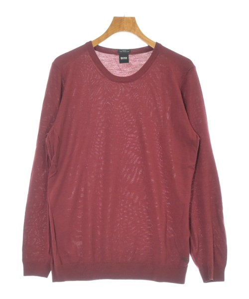 HUGO BOSS(ヒューゴボス)ニット・セーター 赤 サイズ:XXL/2200653550428
