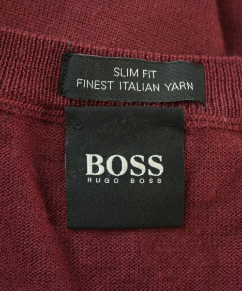 HUGO BOSS（ヒューゴボス）ニット・セーター 赤 サイズ:XXL メンズ/2200653550428