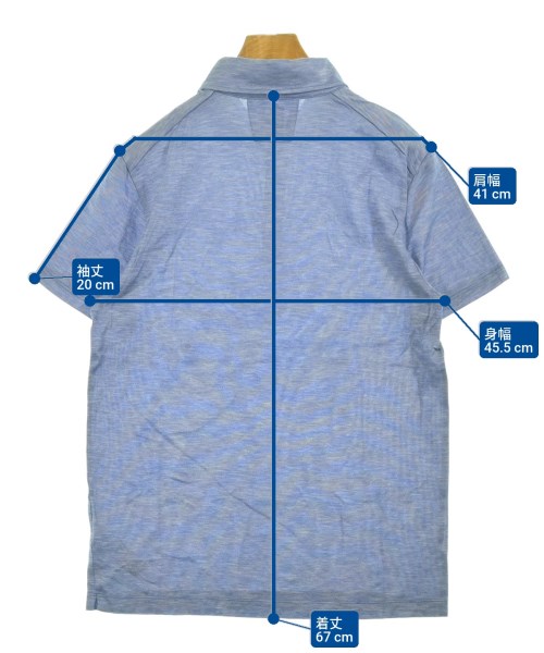 HUGO BOSS（ヒューゴボス）ポロシャツ 青 サイズ:M メンズ/2200648694038