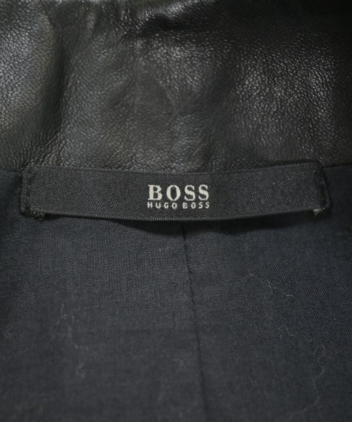 HUGO BOSS（ヒューゴボス）ノーカラージャケット 黒 サイズ:40(M位) レディース/2200706077025