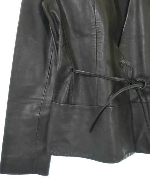 HUGO BOSS（ヒューゴボス）ノーカラージャケット 黒 サイズ:40(M位) レディース/2200706077025