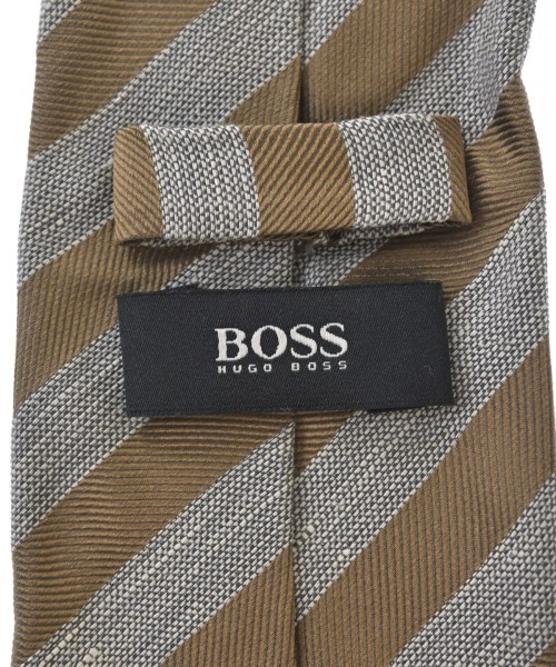 HUGO BOSS（ヒューゴボス）ネクタイ ベージュ サイズ:- メンズ/2200708337028
