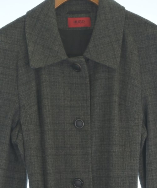 HUGO BOSS（ヒューゴボス）ステンカラーコート グレー サイズ:38(S位) レディース/2200658863455