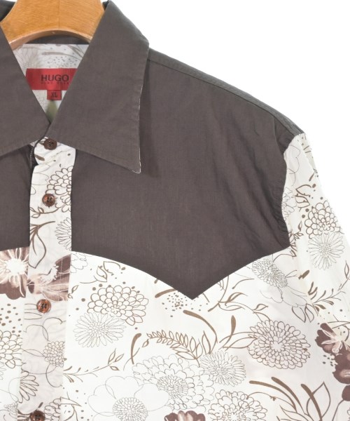 HUGO BOSS（ヒューゴボス）カジュアルシャツ 白 サイズ:XL メンズ/2200658863578