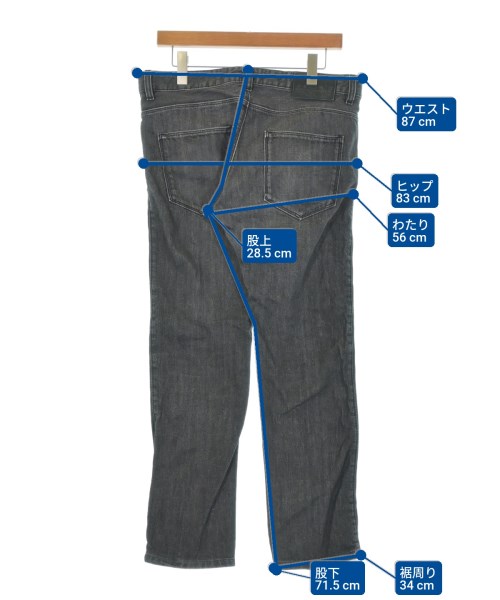 HUGO BOSS（ヒューゴボス）デニムパンツ グレー サイズ:33(L位) メンズ/2200661932117